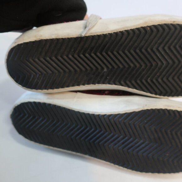 Womens GGDB Golden Goose Magenta Superstar Glitter Trainer Sneakers 38 US/8 - Picture 7 of 14